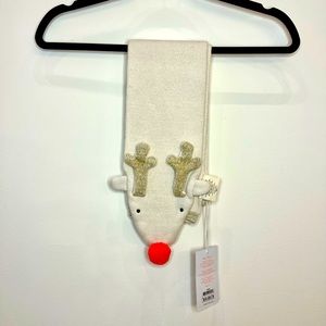 NWT Reindeer Scarf